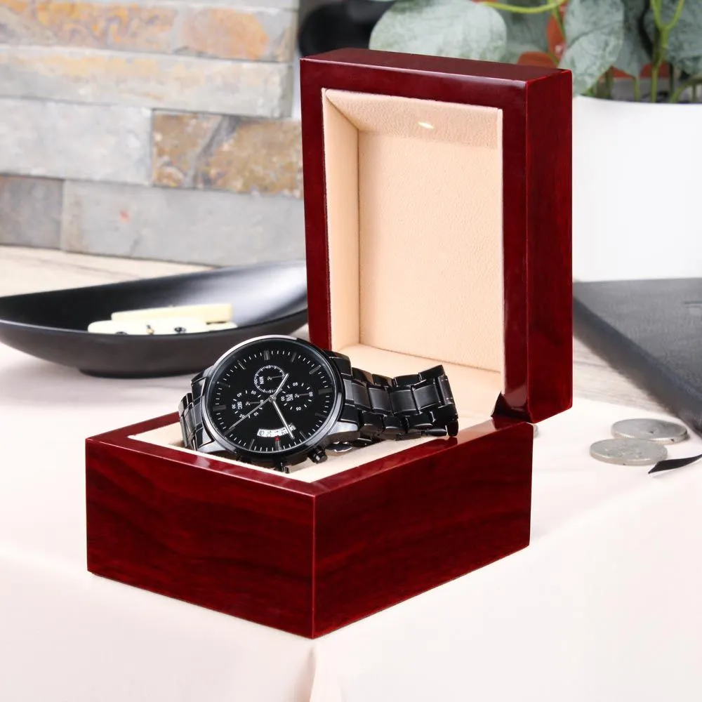 Gift for Husband Anniversary Gifts for Him, Waterproof Watch