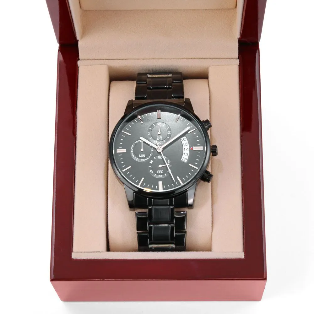 Gift for Husband Anniversary Gifts for Him, Waterproof Watch