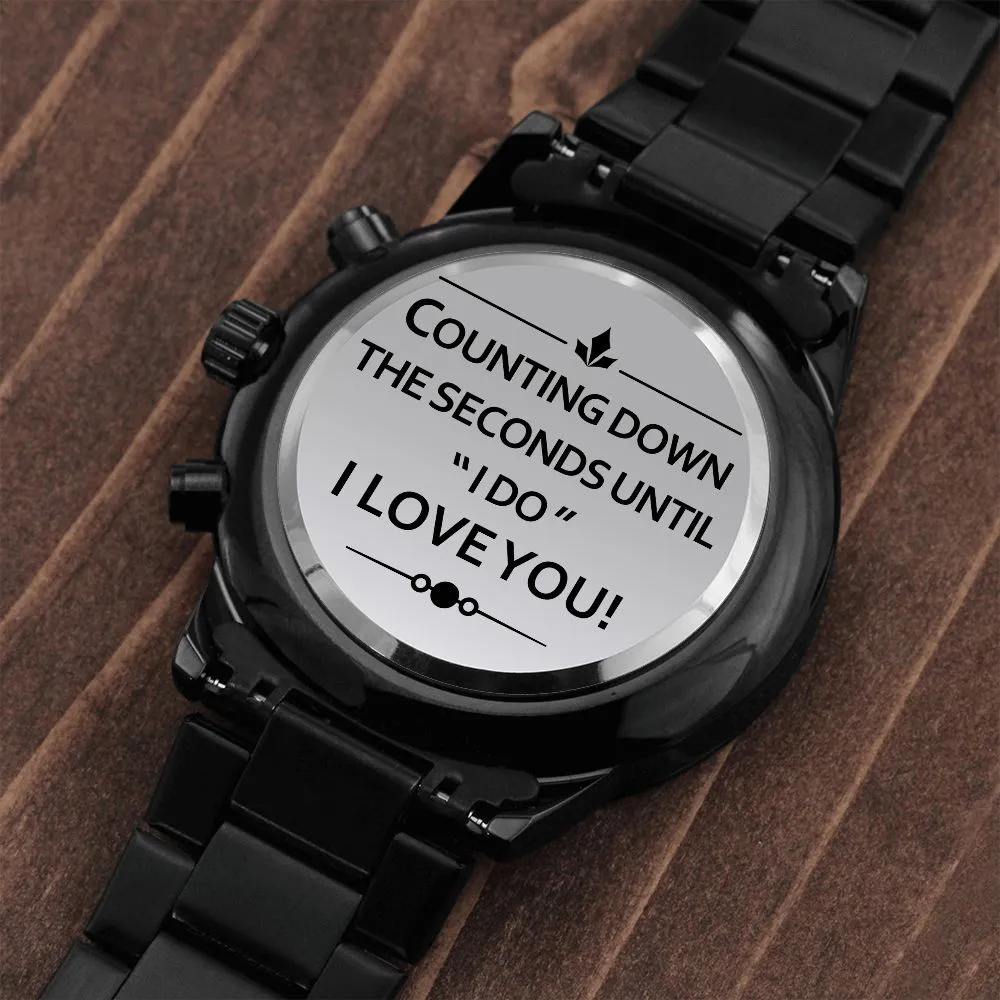 Gift for Husband Anniversary Gifts for Him, Waterproof Watch