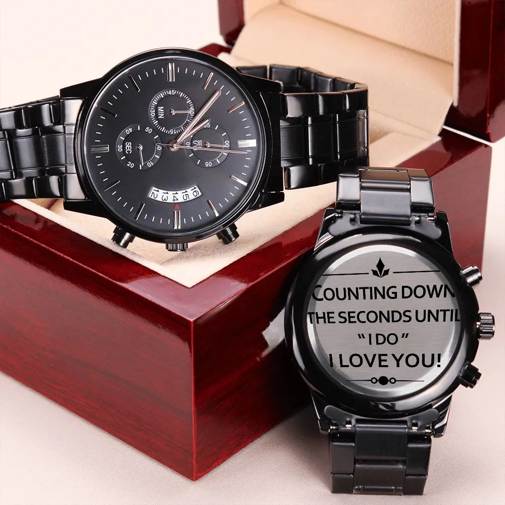 Gift for Husband Anniversary Gifts for Him, Waterproof Watch