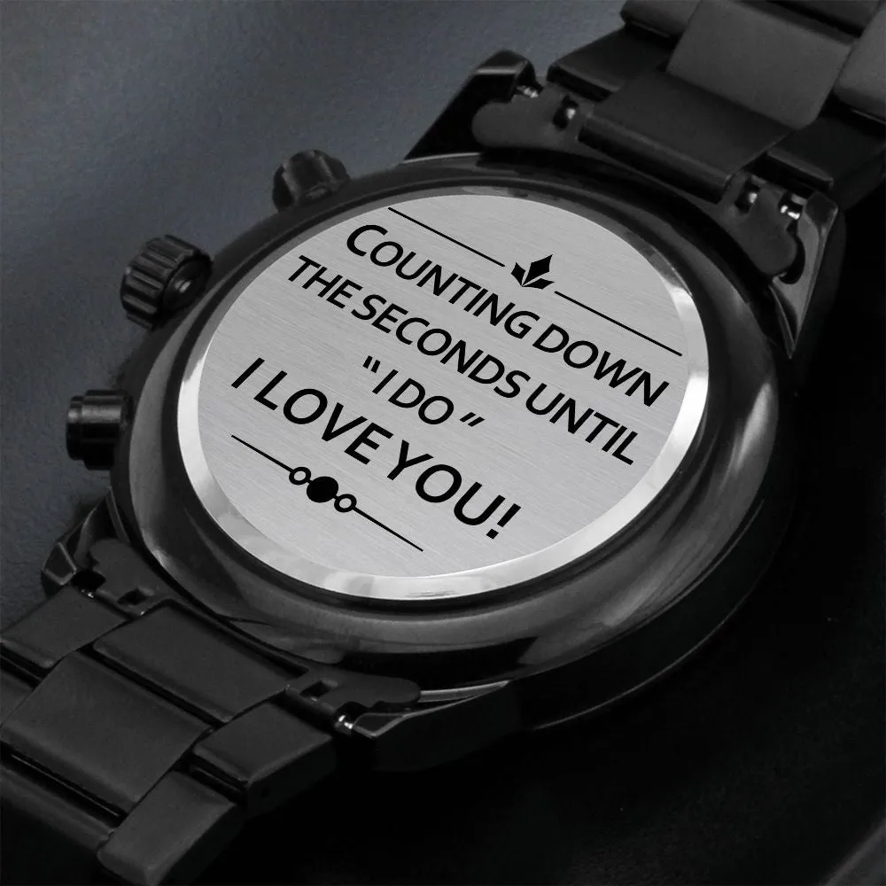 Gift for Husband Anniversary Gifts for Him, Waterproof Watch
