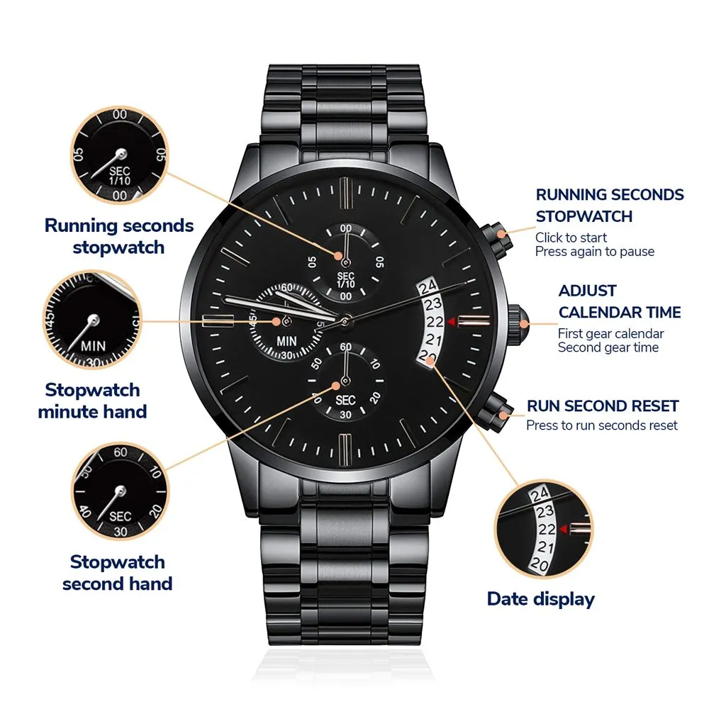 Gift for Husband Anniversary Gifts for Him, Waterproof Watch