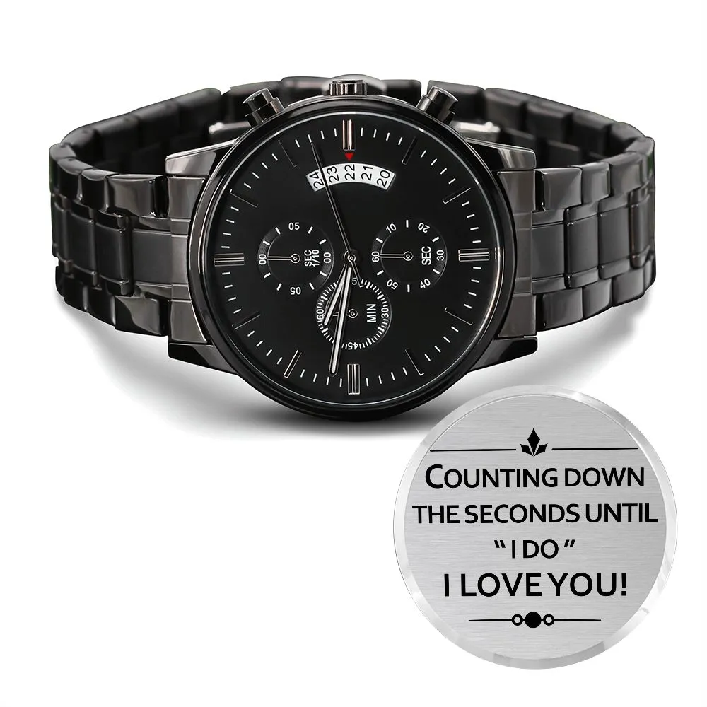 Gift for Husband Anniversary Gifts for Him, Waterproof Watch