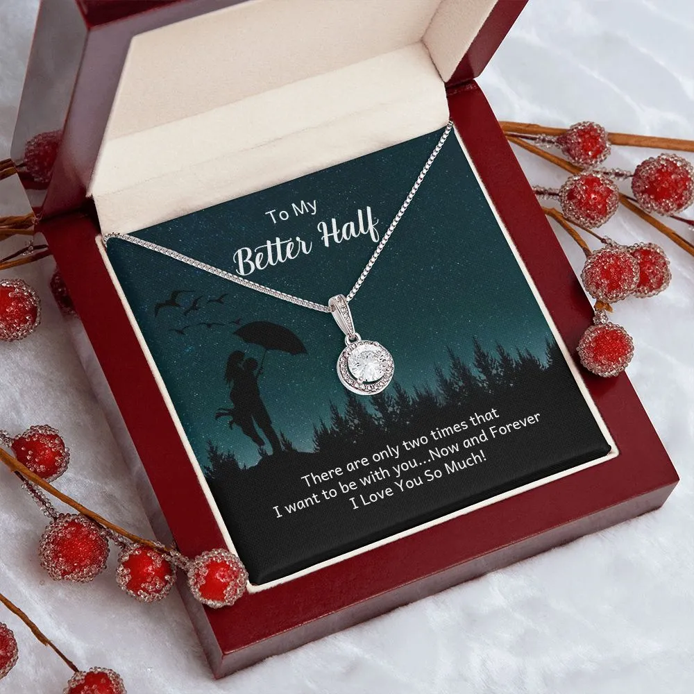 Gifts for Girlfriend, Fiance, Wife Necklace Gift, Cubic Zirconia Jewelry for Her
