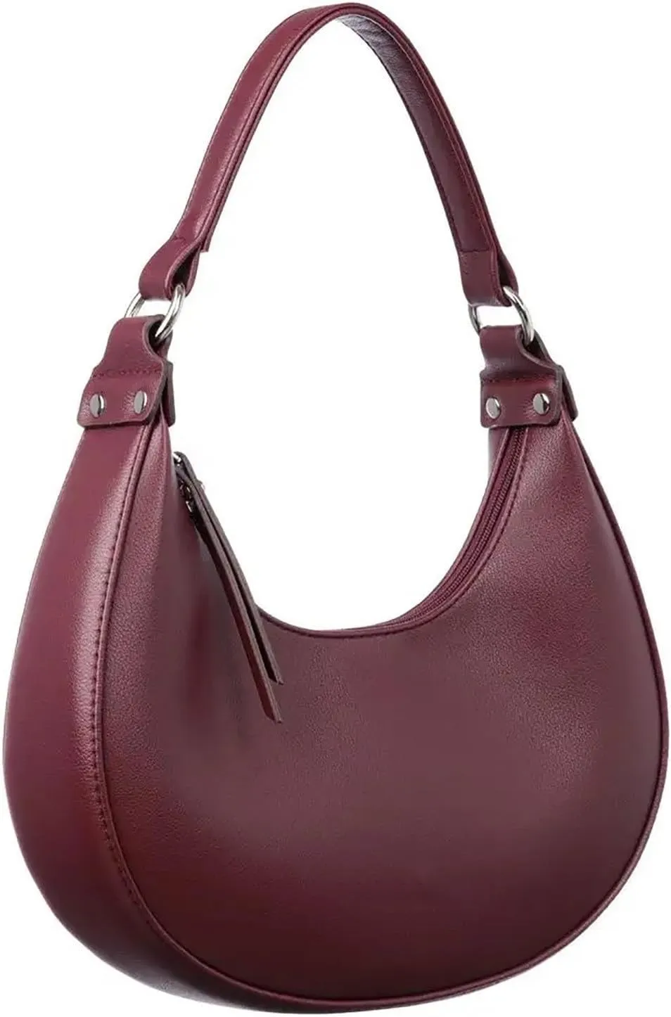 Half Moon Clutch Bag For Women Leather Bag Women's Shoulder Bags Womens Shoulder Bags (One Size)