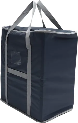 Homoyoyo Large Oxford Fabric Moving Bag Quilt Pouches Closet Storage Sturdy Handles Easy Zipper Closure Multi-purpose Organizer