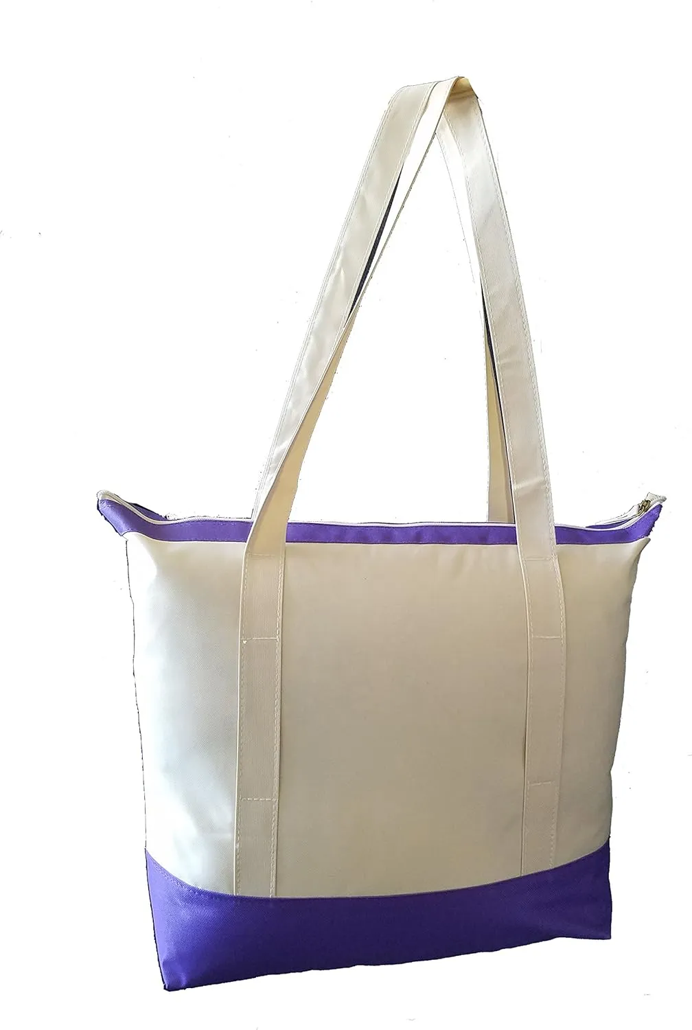 ImpecGear Deluxel Travel Totes Luggage Beach Bag, Heavy Duty Zippered Shopping Totes 20"