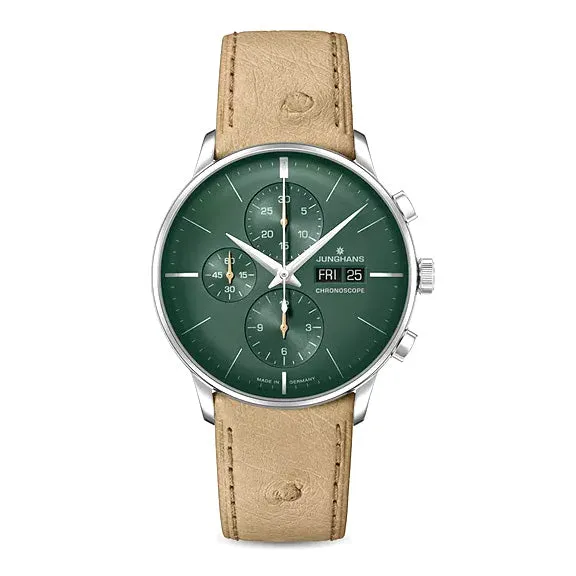 Junghans Meister Chronoscope Men's Brown Watch 27/4222.03