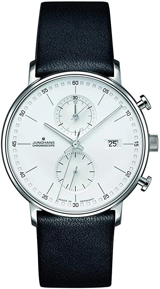 Junghans Men's 41/4770.00 Form C Chronoscope Watch