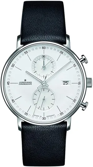 Junghans Men's 41/4770.00 Form C Chronoscope Watch