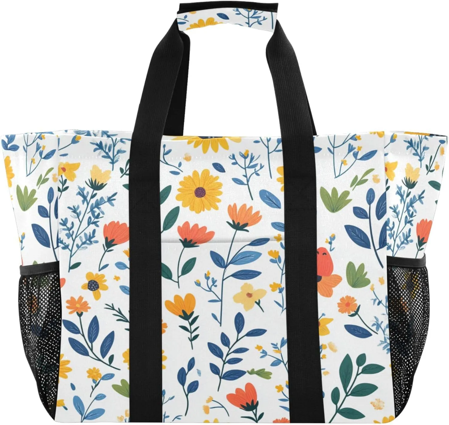 KLL Tote Utility Bag with Handles Foldable Waterproof Laundry Totes