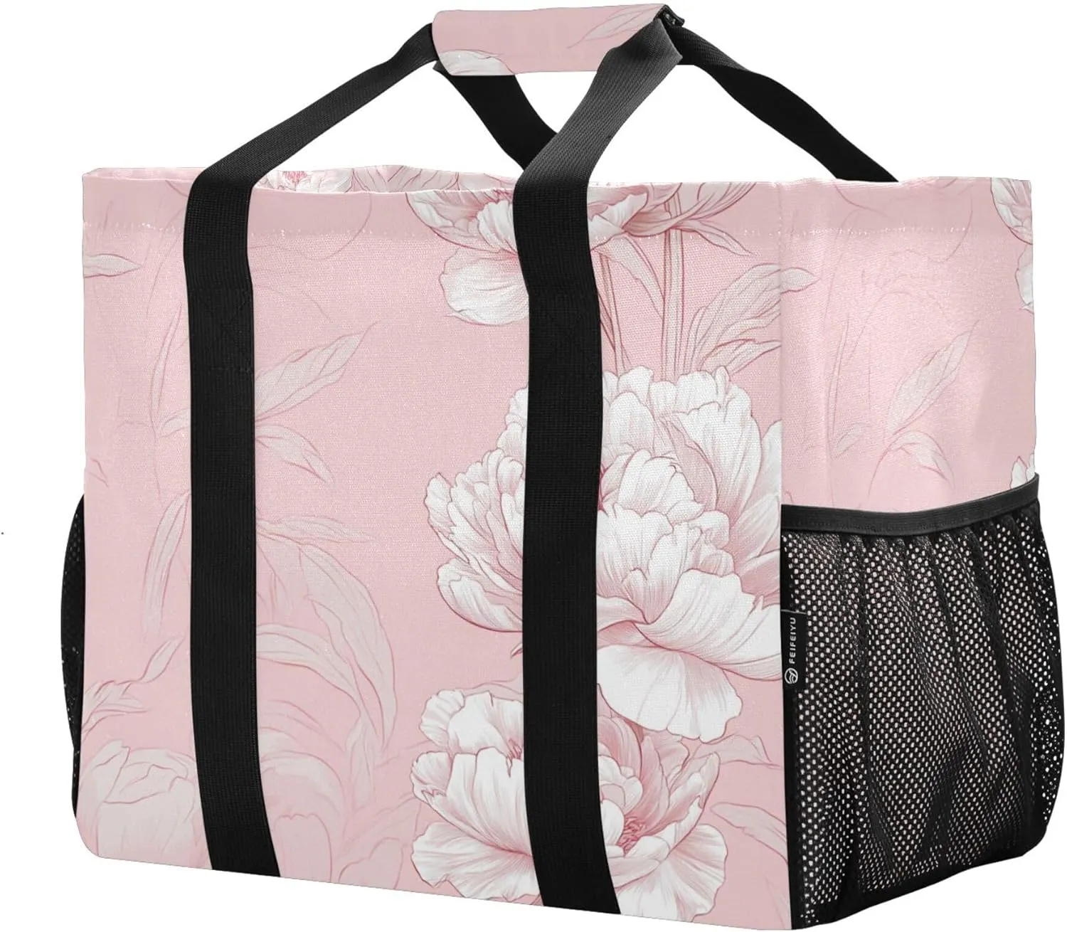KLL Utility Bags And Totes with Handles Foldable With Compartments Car Totes