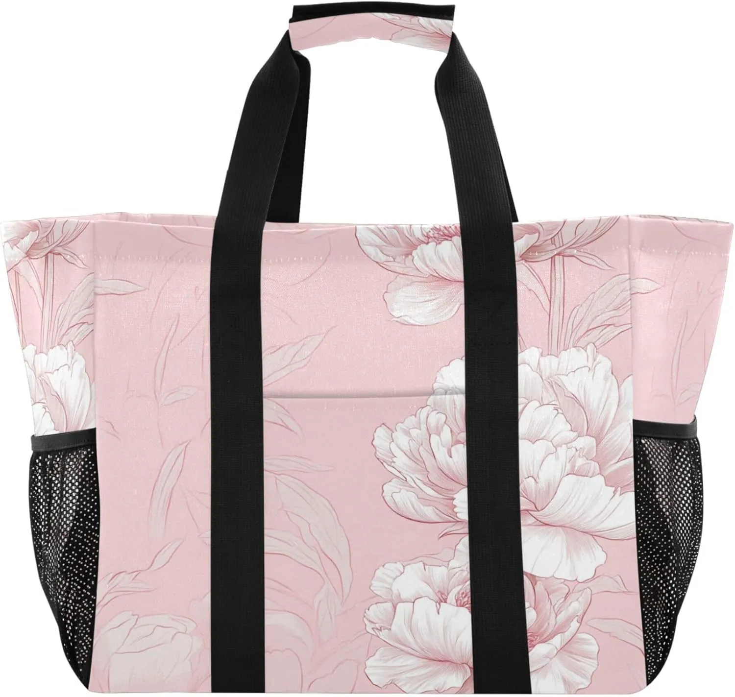 KLL Utility Bags And Totes with Handles Foldable With Compartments Car Totes