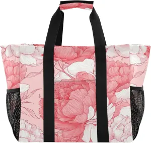 KLL Utility Bags And Totes with Handles Foldable With Compartments Car Totes