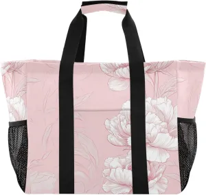 KLL Utility Bags And Totes with Handles Foldable With Compartments Car Totes