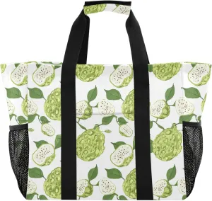 KLL Utility Tote with Handles Foldable With Compartments Car Totes