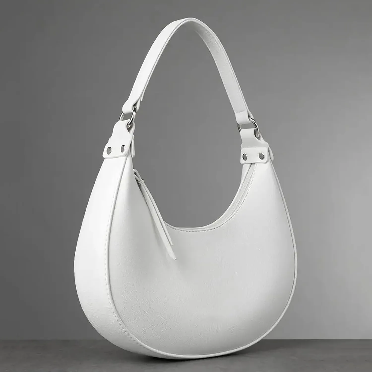 Ladies Shoulder Bags Half Moon Clutch Bag For Women Leather Bag Women's Shoulder Bags