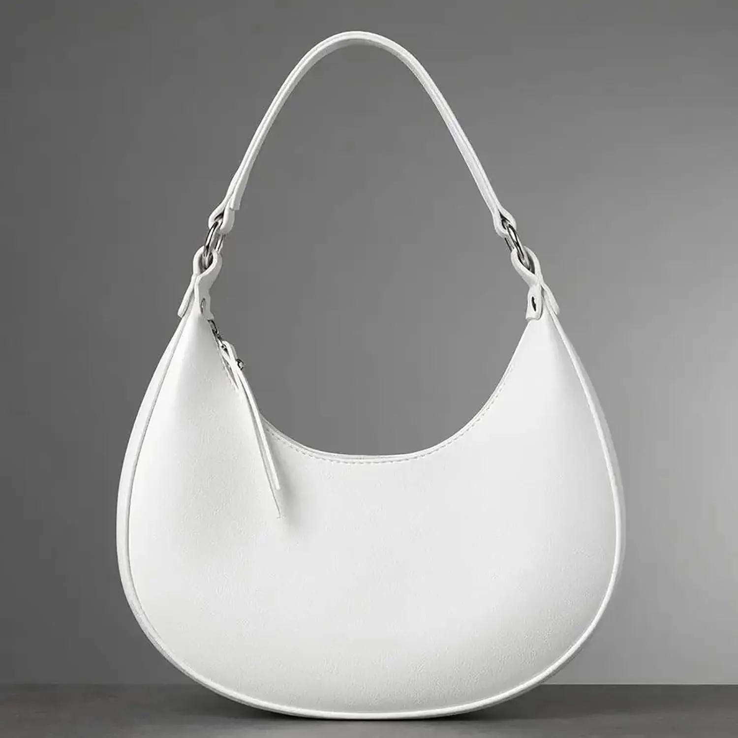Ladies Shoulder Bags Half Moon Clutch Bag For Women Leather Bag Women's Shoulder Bags