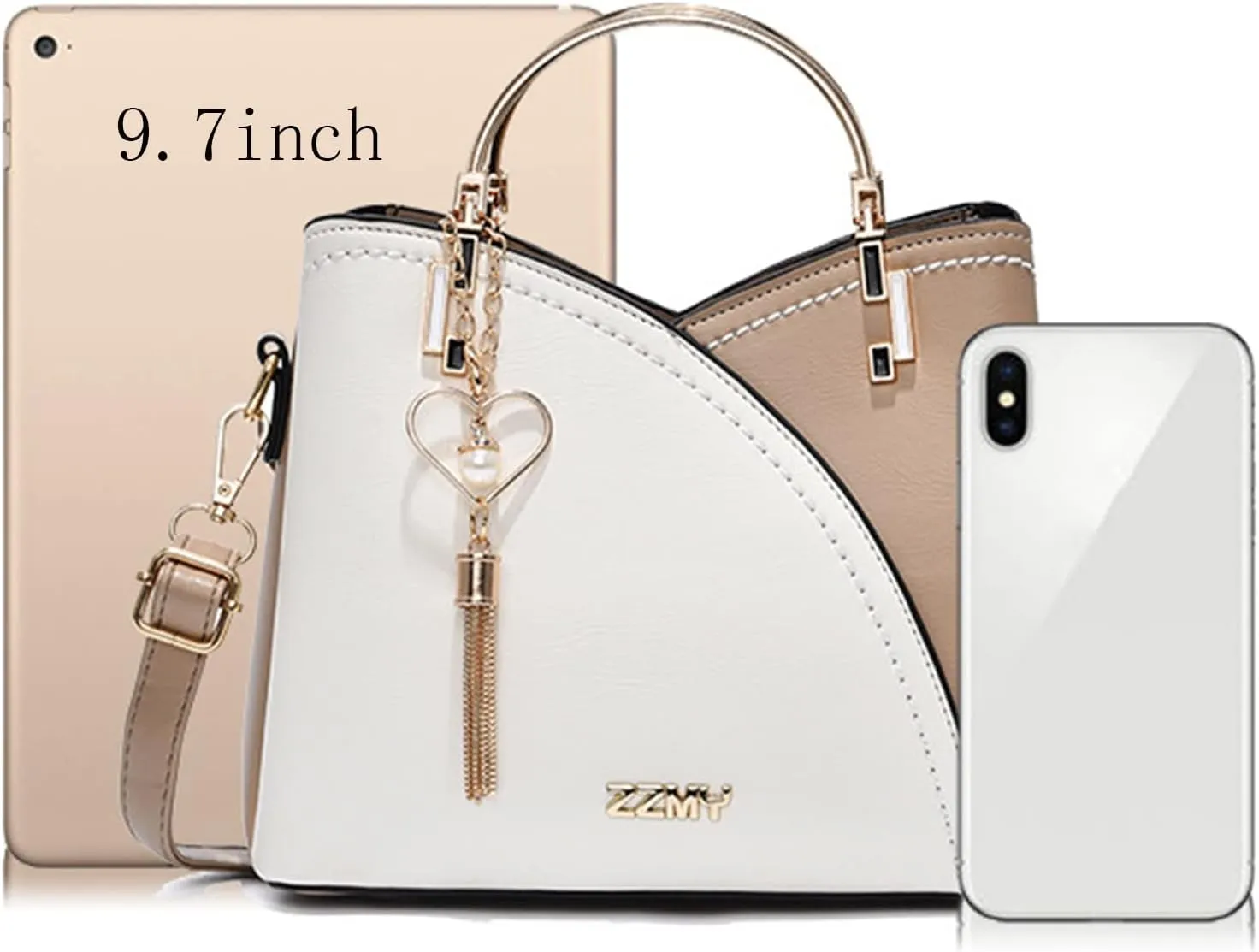 Ladies Soft Pu Leather Shoulder Bags Small Quilted Crossbody Bags for Women Carry Options for Work and Daily Use(D)