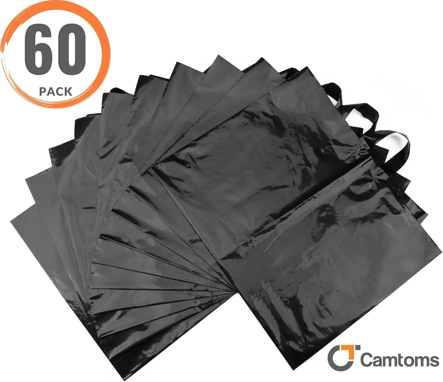 Large Plastic Shopping Bags with Handles | Boutique Bags for Small Business, Retail & Merchandise