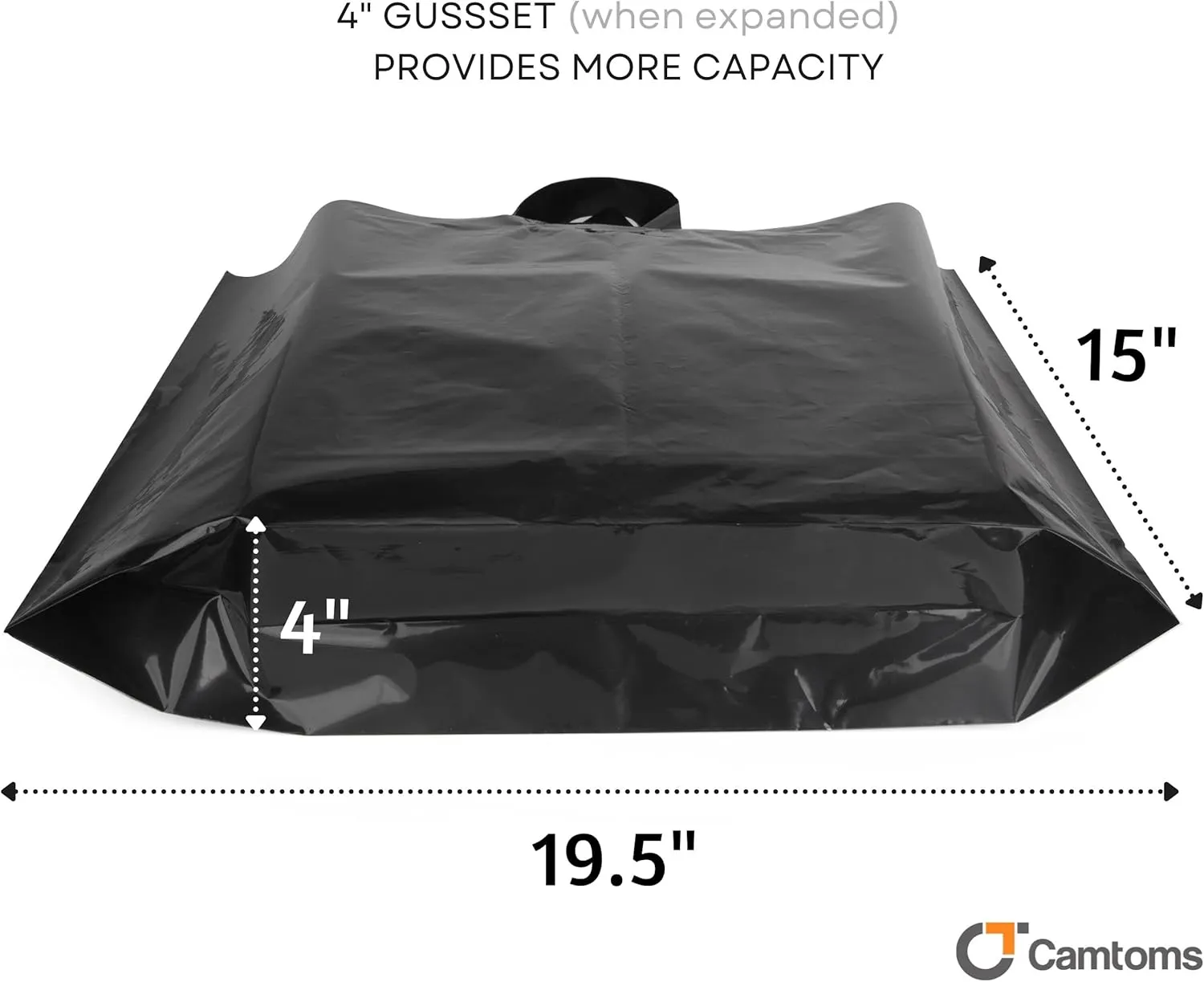 Large Plastic Shopping Bags with Handles | Boutique Bags for Small Business, Retail & Merchandise