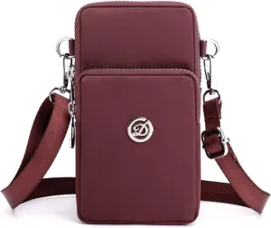 Leather Crossbody Bags for Women Crossbody Small Messenger Mini Wallet Card CellPhone For Women Handbag With
