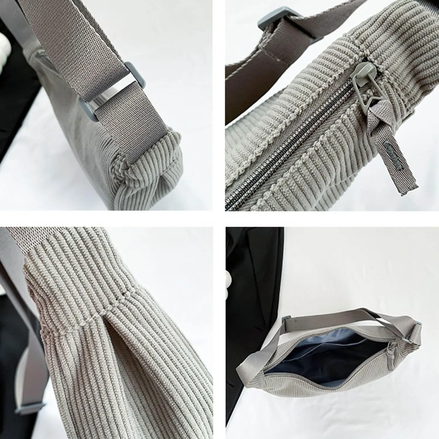 Leather Trendy Purse Women's Fashion Solid Color Cordulet Crossbody Bag Dumpling Bag Lightweight Underarm