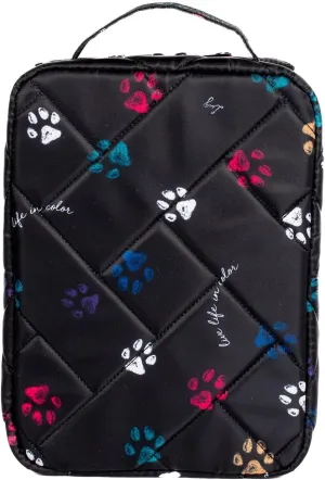 Lug - Wingback Hanging Toiletry Case (Paws Black)