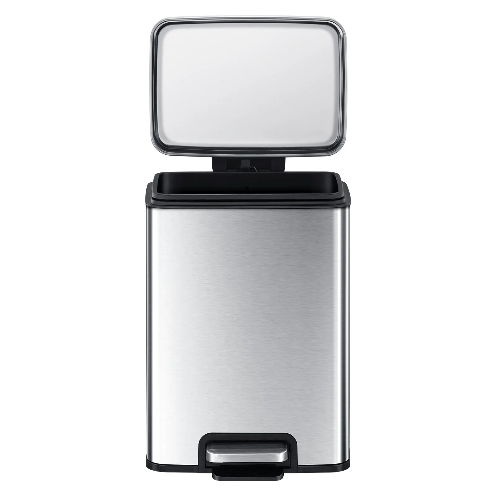 Madison Step Can With Liner - 12L / 3.2 Gal -Stainless Steel