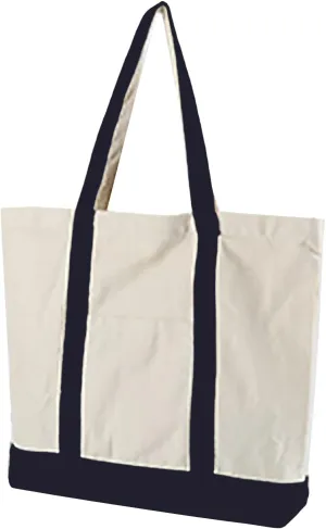 Medium Supermarket Bags Large Capacity Zipper Portable Canvas Bag Shoulder Bag Men (Black, One Size)