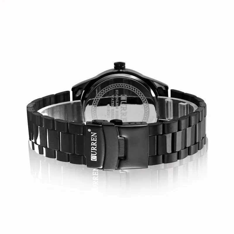 Men Watches Top Brand Luxury Men Military Wrist Watches Men Full steel Watch Auto Date Waterproof