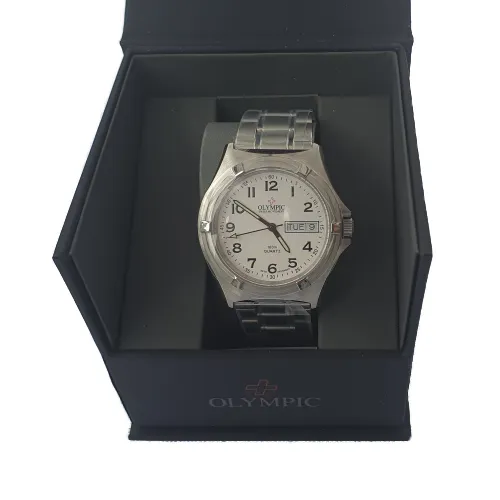 Men's Olympic Work Watch - White-Engineered for Endurance