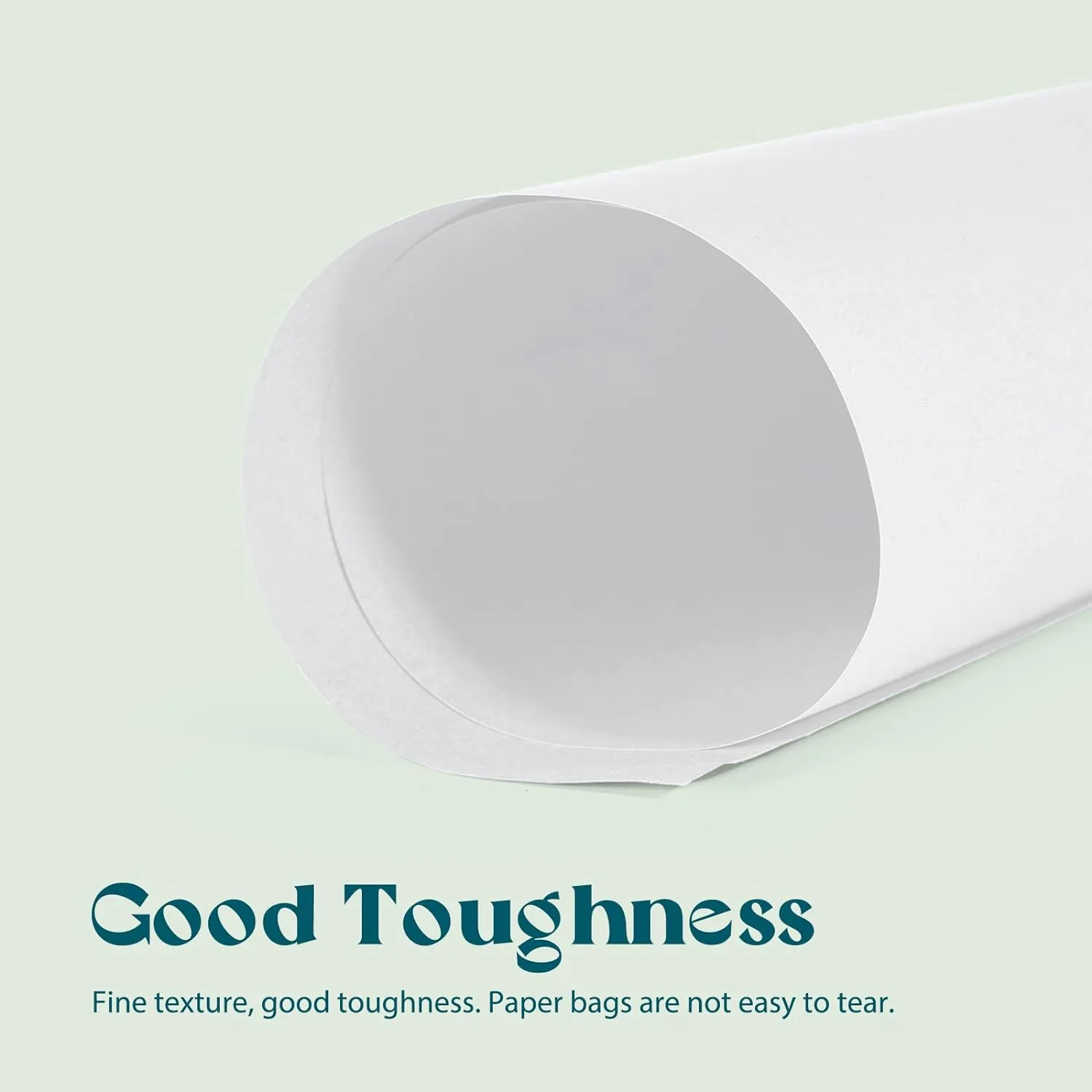 MESHA Paper Gift Bags 5.25x3.75x8 50Pcs White Paper Bags for Small Business,Small Paper Gift Bags with Handles Bulk,Birthday Wedding Party Favor Bags