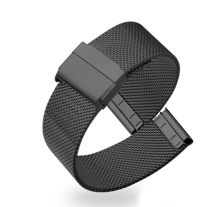 Milanese Stainless Steel Watch Straps compatible with Garmin Lily 2