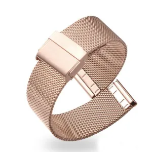 Milanese Stainless Steel Watch Straps compatible with Garmin Lily 2