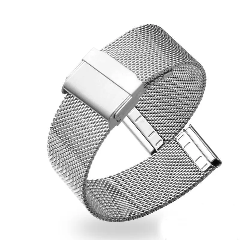 Milanese Stainless Steel Watch Straps compatible with Garmin Lily 2