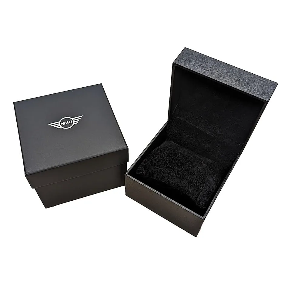 MINI Cooper 161304 Rotating Brake Disc Swiss Movement Analog Watch for Unisex