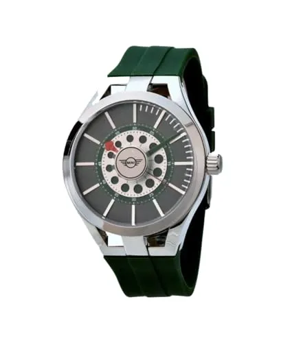 MINI Cooper 161304 Rotating Brake Disc Swiss Movement Analog Watch for Unisex