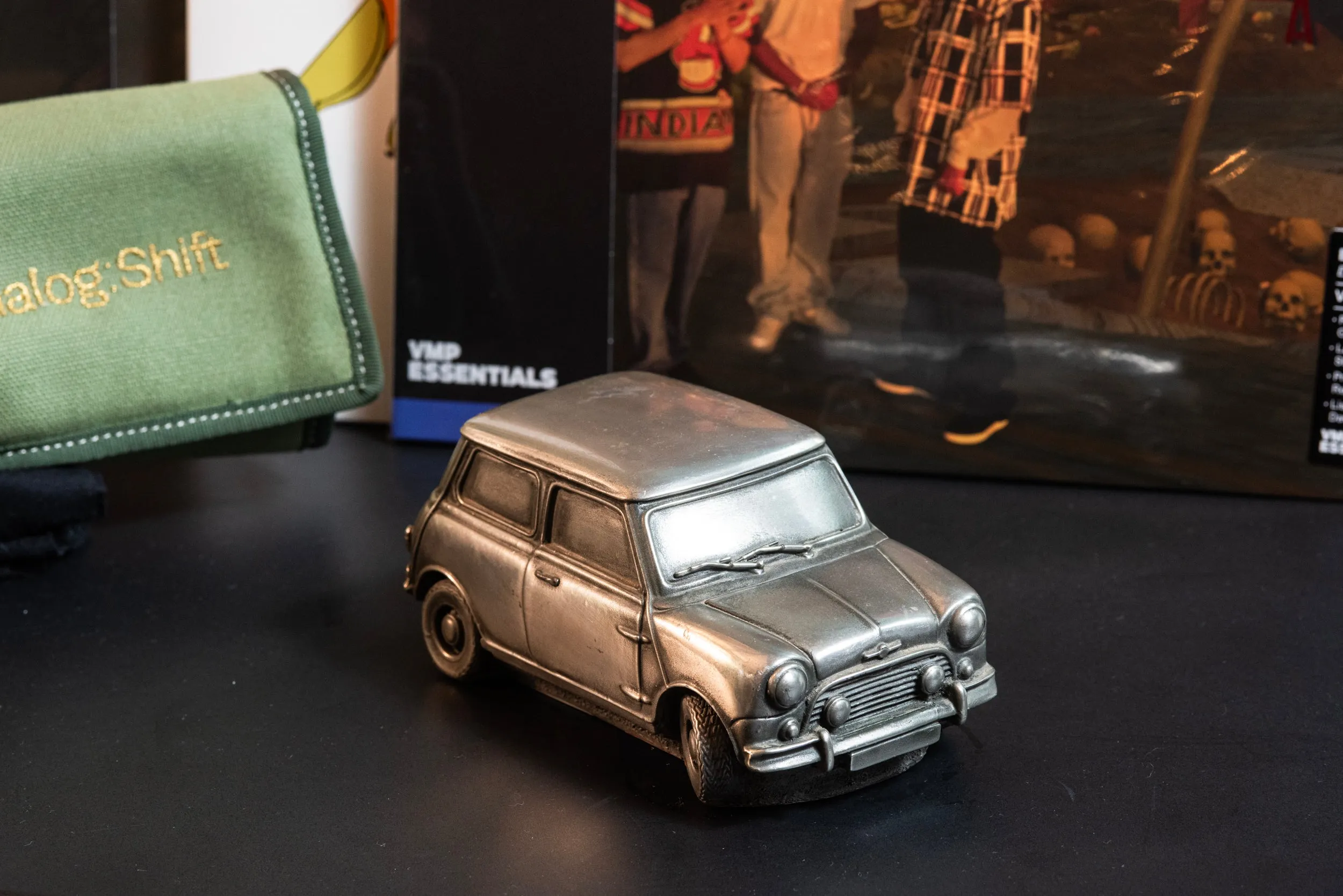 Mini Cooper Classic Pewter Sculpture