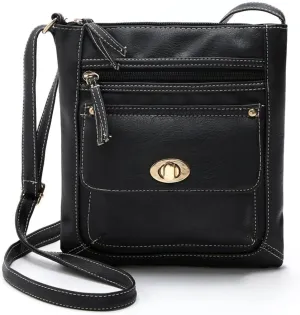 Multi Pocket Shoulder Bags for Woman Trendy Designer Shoulder Bags for Women Beach Bag Water Proof Sandproof(Black)