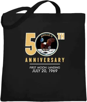 NASA Apollo 11 Moon Landing 50th Canvas Tote Bag