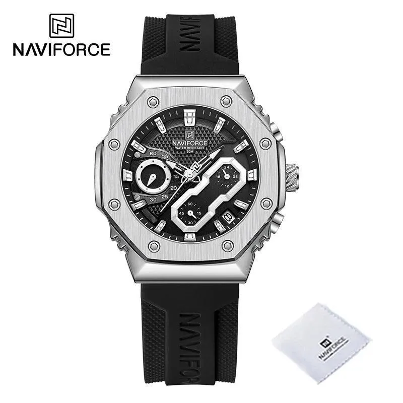 NAVIFORCE Stylish Sports Chronograph Watches: Couple Timepieces for Active Lifestyle