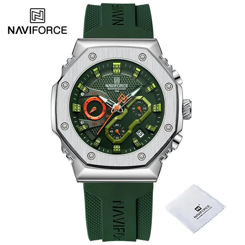 NAVIFORCE Stylish Sports Chronograph Watches: Couple Timepieces for Active Lifestyle