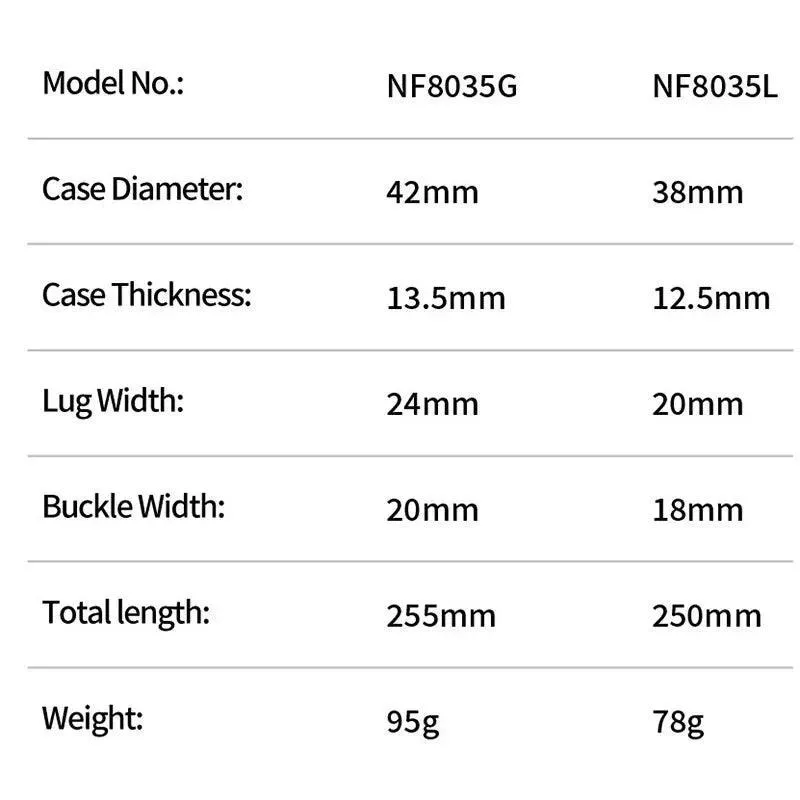 NAVIFORCE Stylish Sports Chronograph Watches: Couple Timepieces for Active Lifestyle