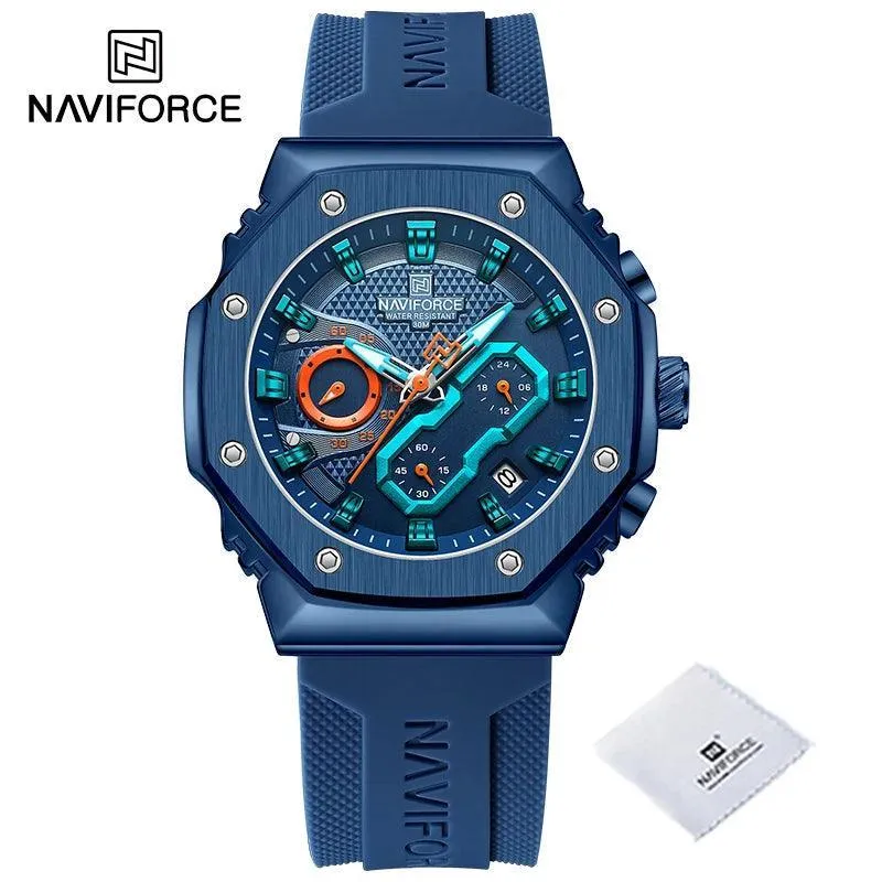 NAVIFORCE Stylish Sports Chronograph Watches: Couple Timepieces for Active Lifestyle