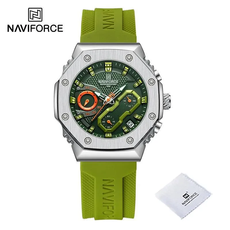 NAVIFORCE Stylish Sports Chronograph Watches: Couple Timepieces for Active Lifestyle