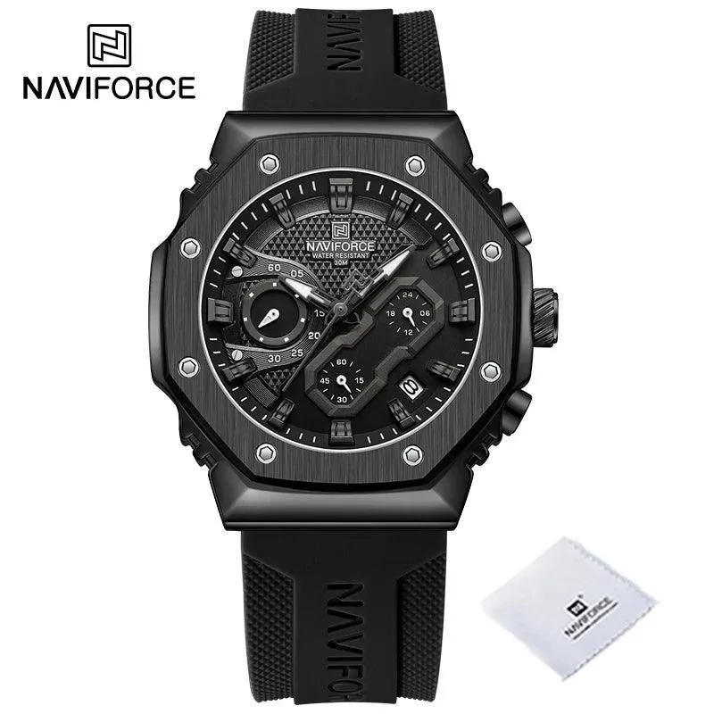 NAVIFORCE Stylish Sports Chronograph Watches: Couple Timepieces for Active Lifestyle