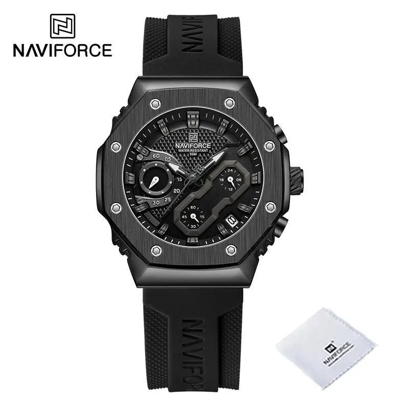 NAVIFORCE Stylish Sports Chronograph Watches: Couple Timepieces for Active Lifestyle