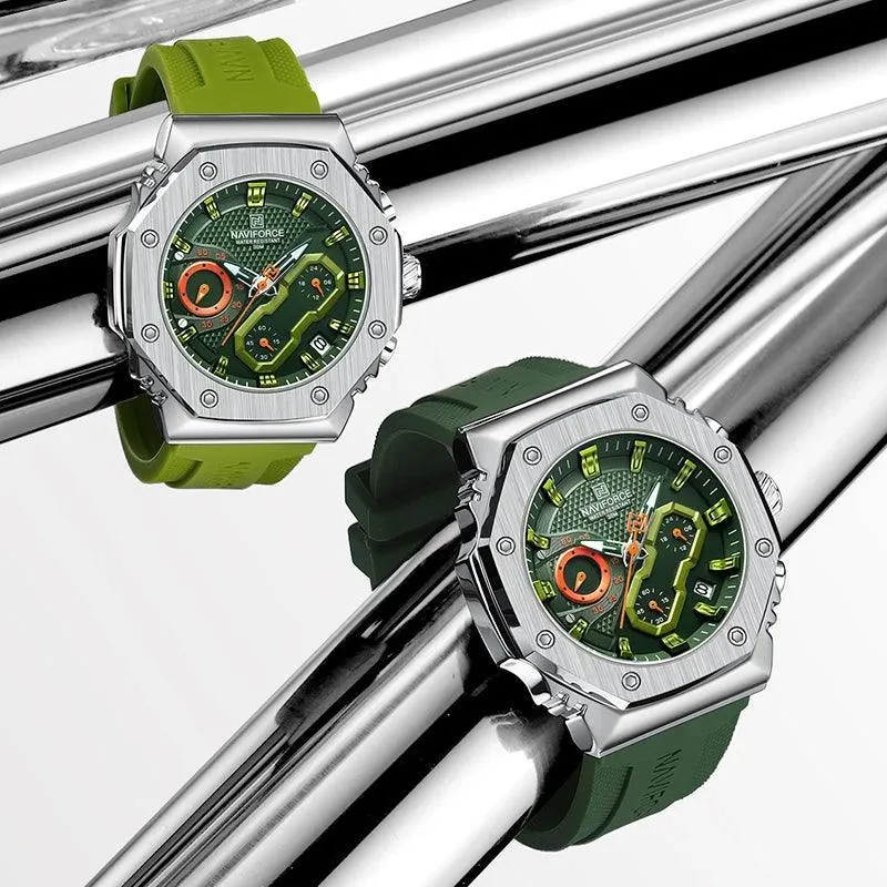 NAVIFORCE Stylish Sports Chronograph Watches: Couple Timepieces for Active Lifestyle