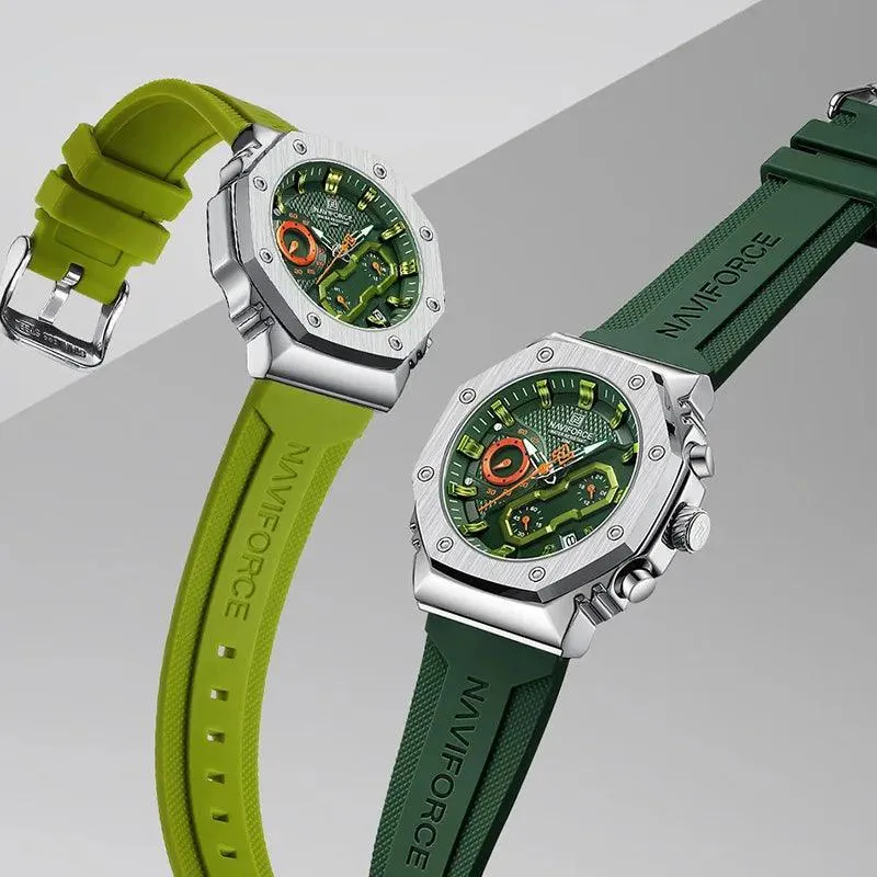 NAVIFORCE Stylish Sports Chronograph Watches: Couple Timepieces for Active Lifestyle